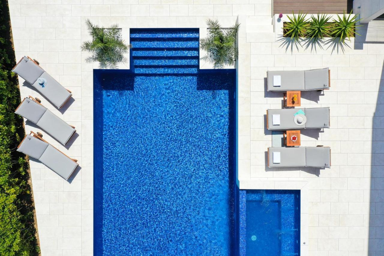 Villa Pino With Pool, Sauna & Jacuzzi Petrcane Exterior foto