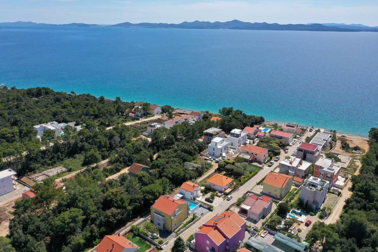 Villa Pino With Pool, Sauna & Jacuzzi Petrcane Exterior foto